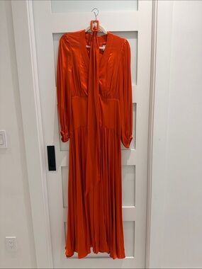 alexis marce off the shoulder pleated knit maxi dress Alexis